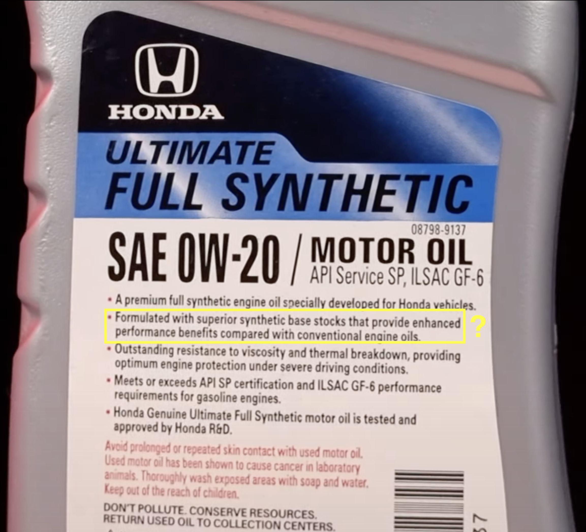 11th Gen Honda Civic 🔴💊 Engine Oil Red Pill Thread: Only Post If You Have UOA - Official Honda Civic Type R K20C1 Engine Oil Analysis image