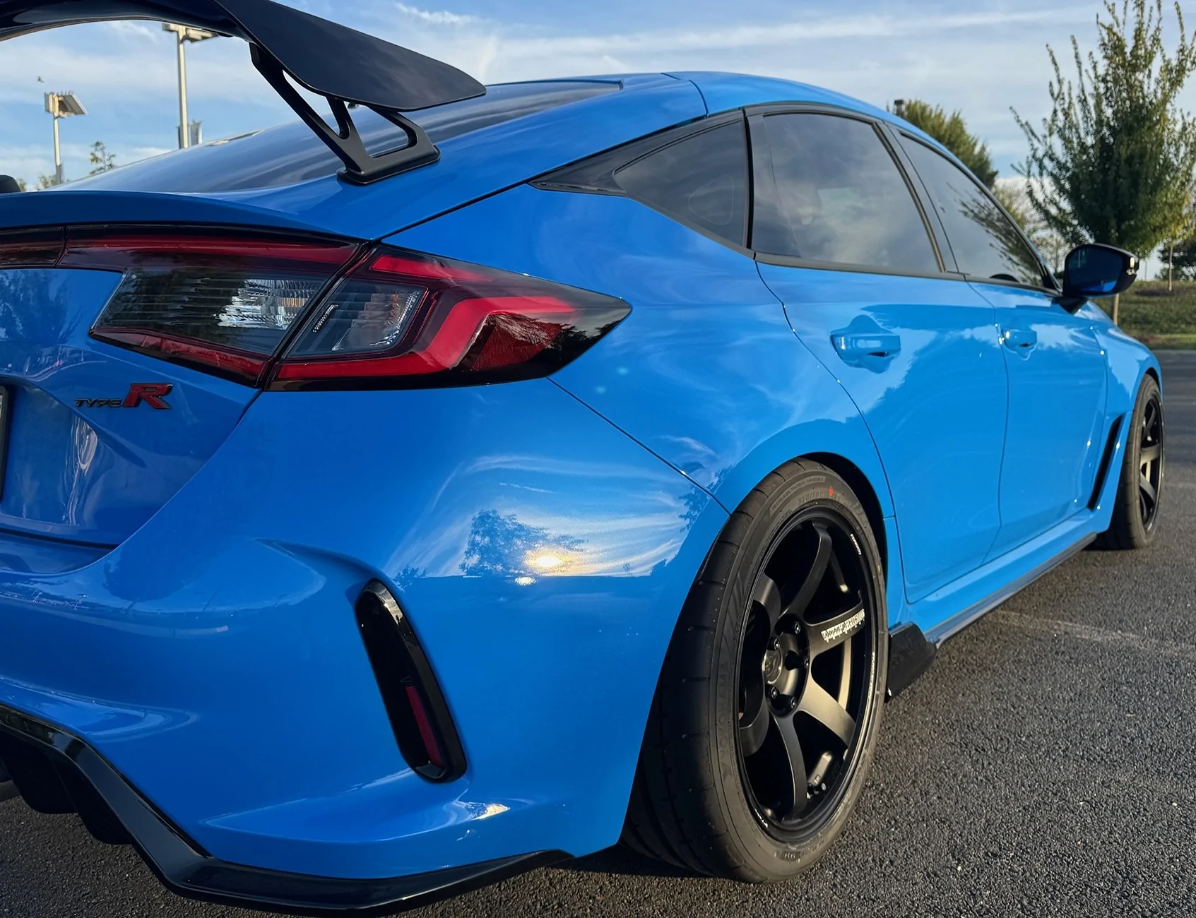 11th Gen Honda Civic God Spec info 18x10 +40 (pictures, alignment specs, tire info) rear 34 num2