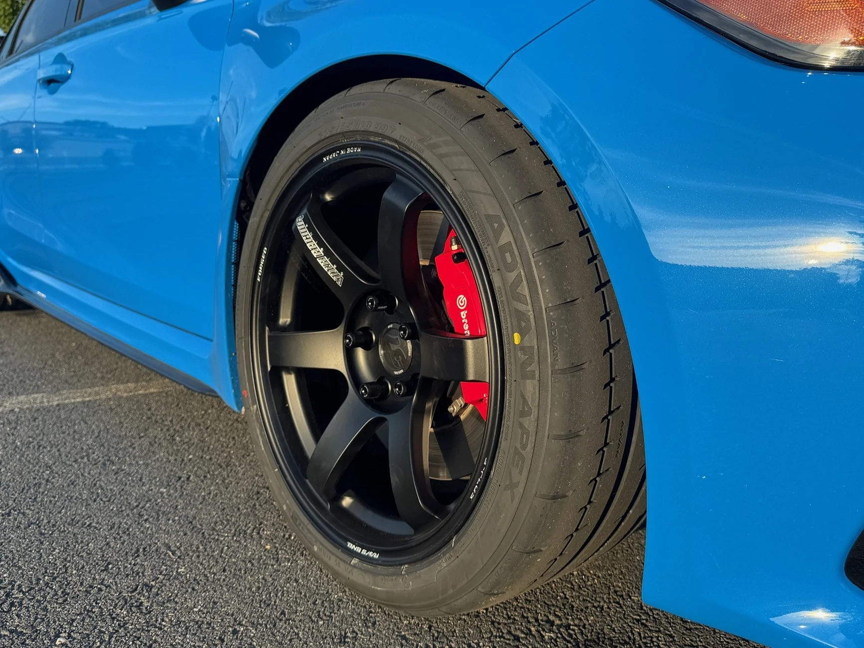 11th Gen Honda Civic God Spec info 18x10 +40 (pictures, alignment specs, tire info) wheel detail