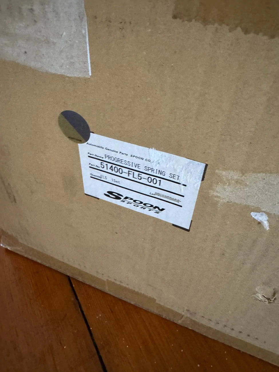 11th Gen Honda Civic FS- SPOON Springs. Brand new in Box IMG_0447