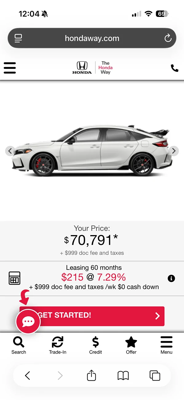 11th Gen Honda Civic Canadian dealer asked what colour Type R I want IMG_5821
