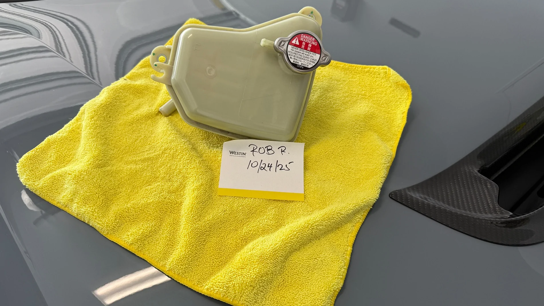 11th Gen Honda Civic FL5 OEM Coolant Reservoir Tank (Used) IMG_6508