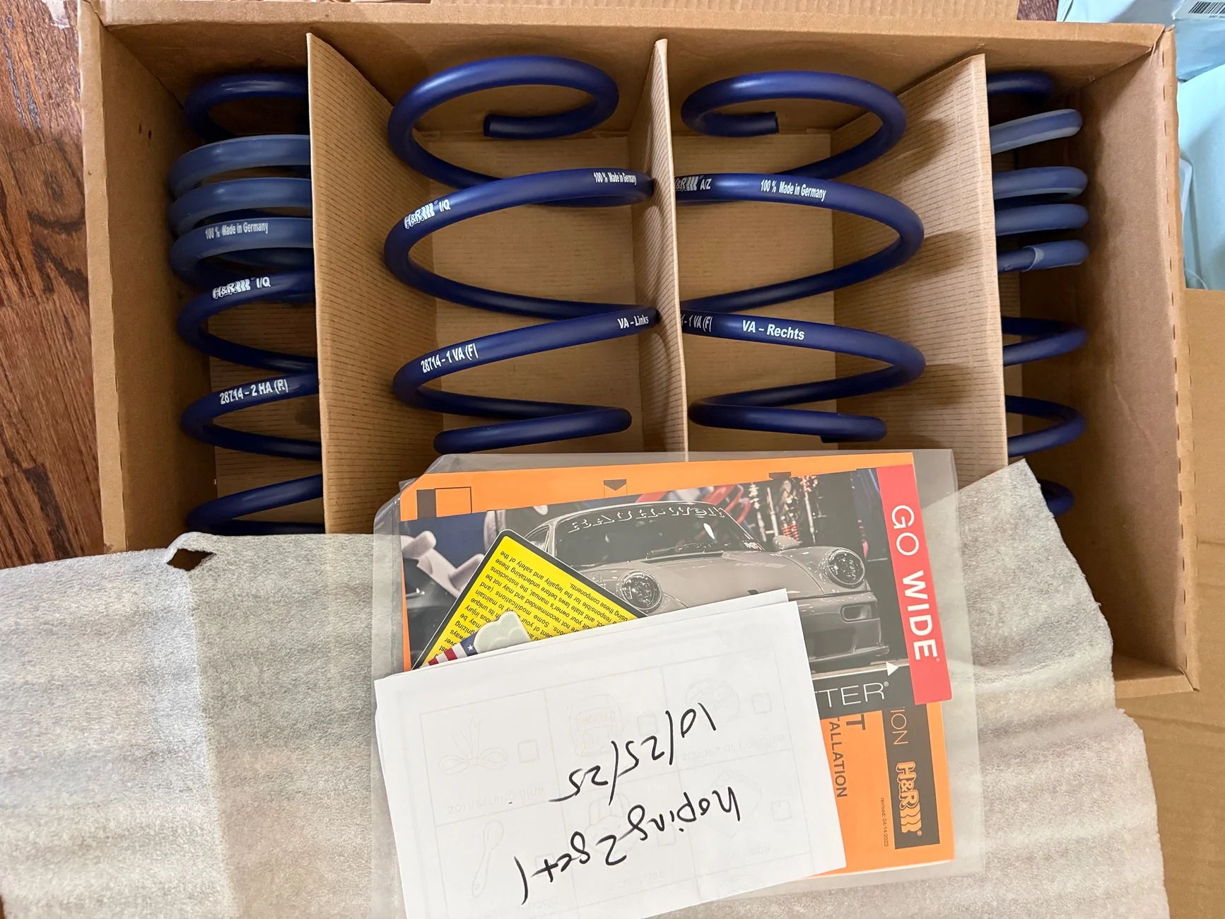 11th Gen Honda Civic BNIB - H&R springs IMG_5496