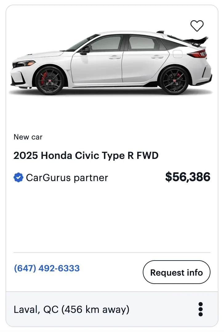 11th Gen Honda Civic Canadian dealer asked what colour Type R I want 1761775509175-5t