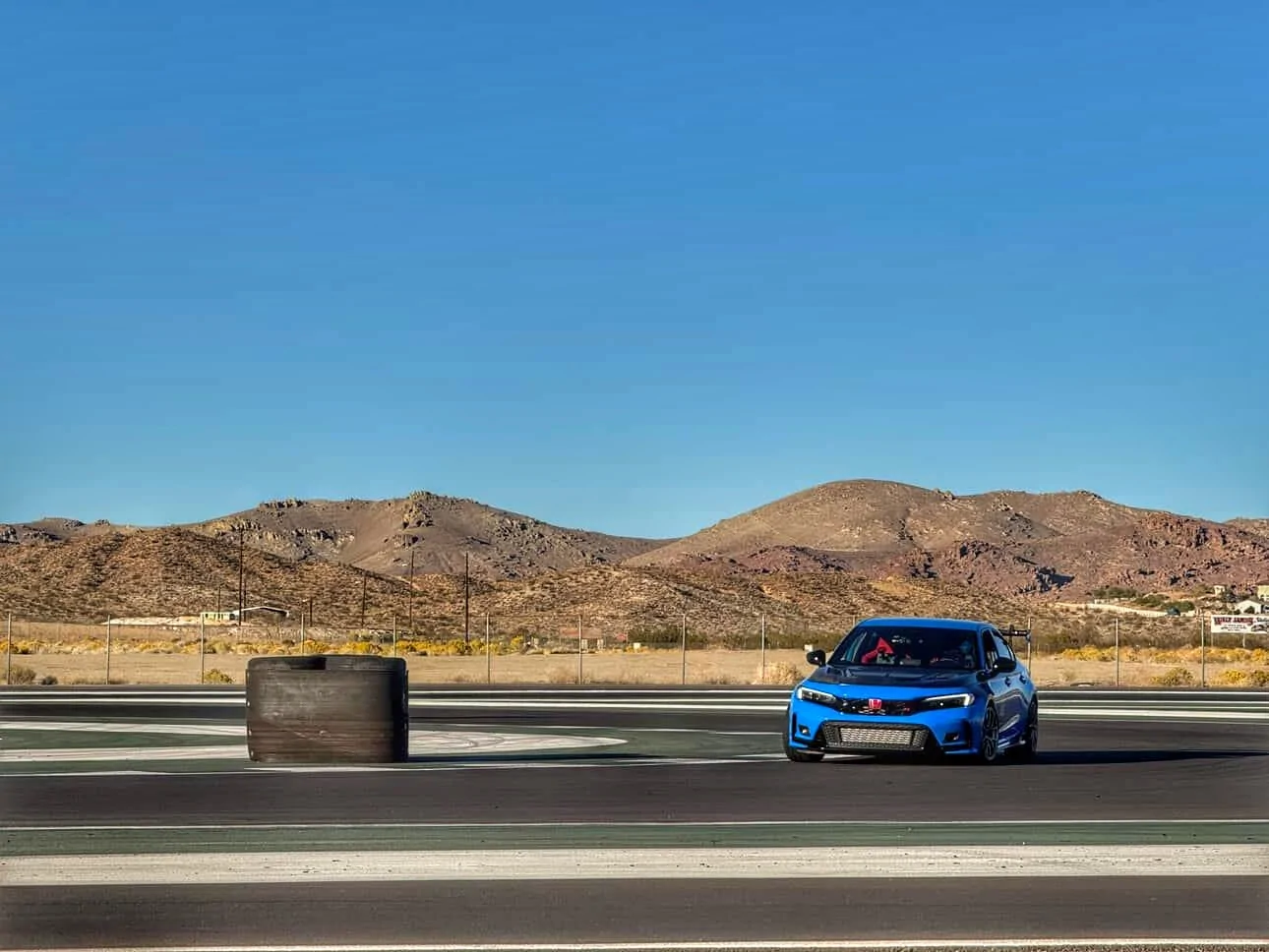 11th Gen Honda Civic Streets of Willow (renovated) track day - night run . Cooling testing 1000110953