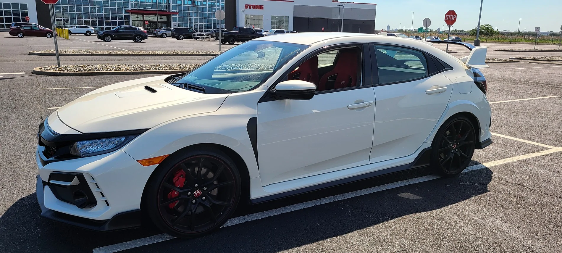 11th Gen Honda Civic FS 2021 Civic Type R Champion White 40.5k OBO 13.5k miles 20220606_154226