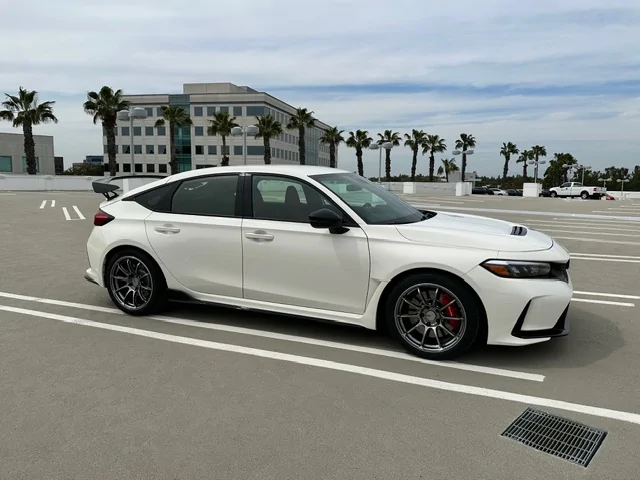 11th Gen Honda Civic "SOLD" Advan RS III Wheels Racing Hyper Black 18x9.5 +45 5x120 with Michelin tires car2