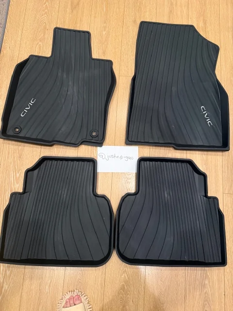 11th Gen Honda Civic {SOLD} Civic Type R FL5 OEM Floor Mats & All Season Rubber Mats IMG_5808