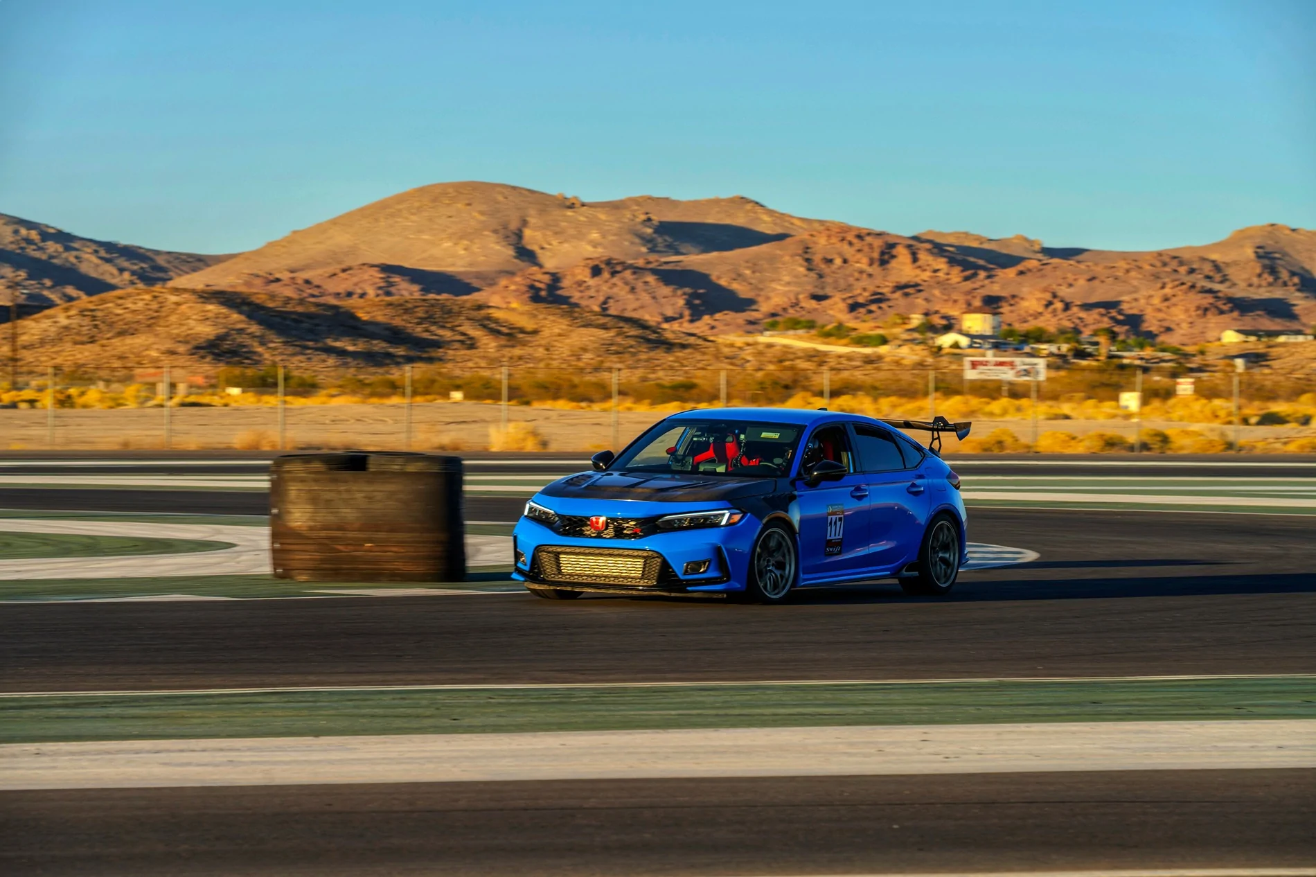 11th Gen Honda Civic Streets of Willow (renovated) track day - night run . Cooling testing 1000111381