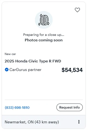 11th Gen Honda Civic Canadian dealer asked what colour Type R I want 1762894935640-5