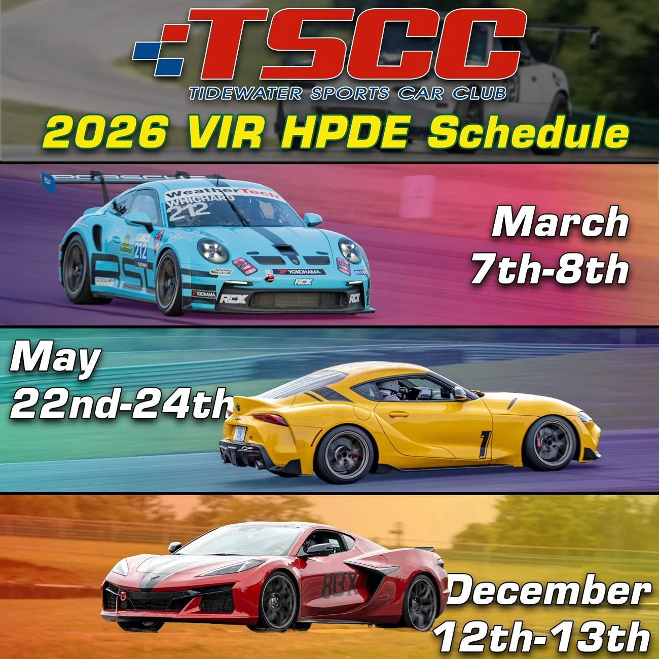 11th Gen Honda Civic Annual Type R/Type S Track Event at VIR!!! TSCC