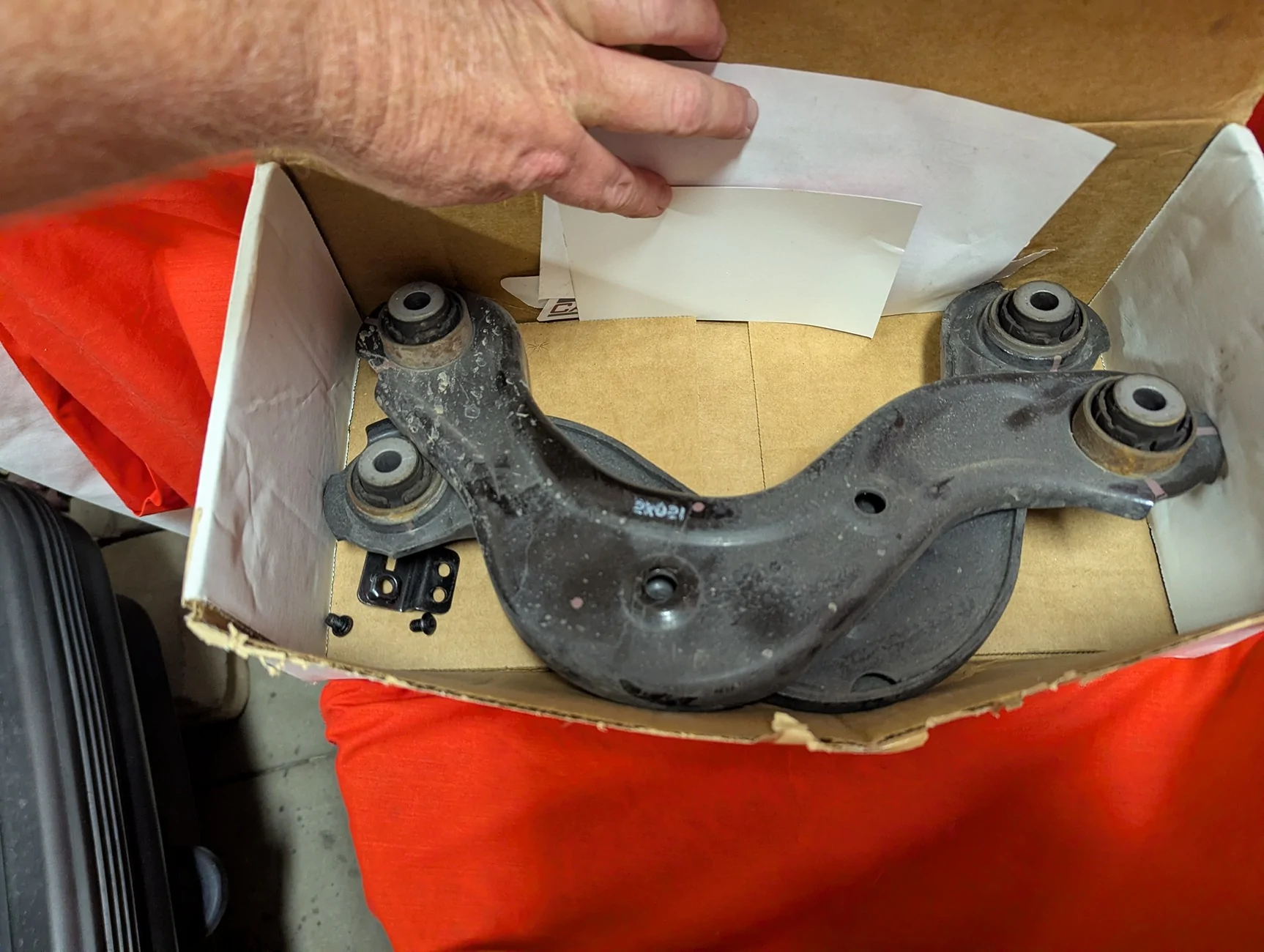 11th Gen Honda Civic FS - 22+ Si rear upper arms PXL_20251118_060745168