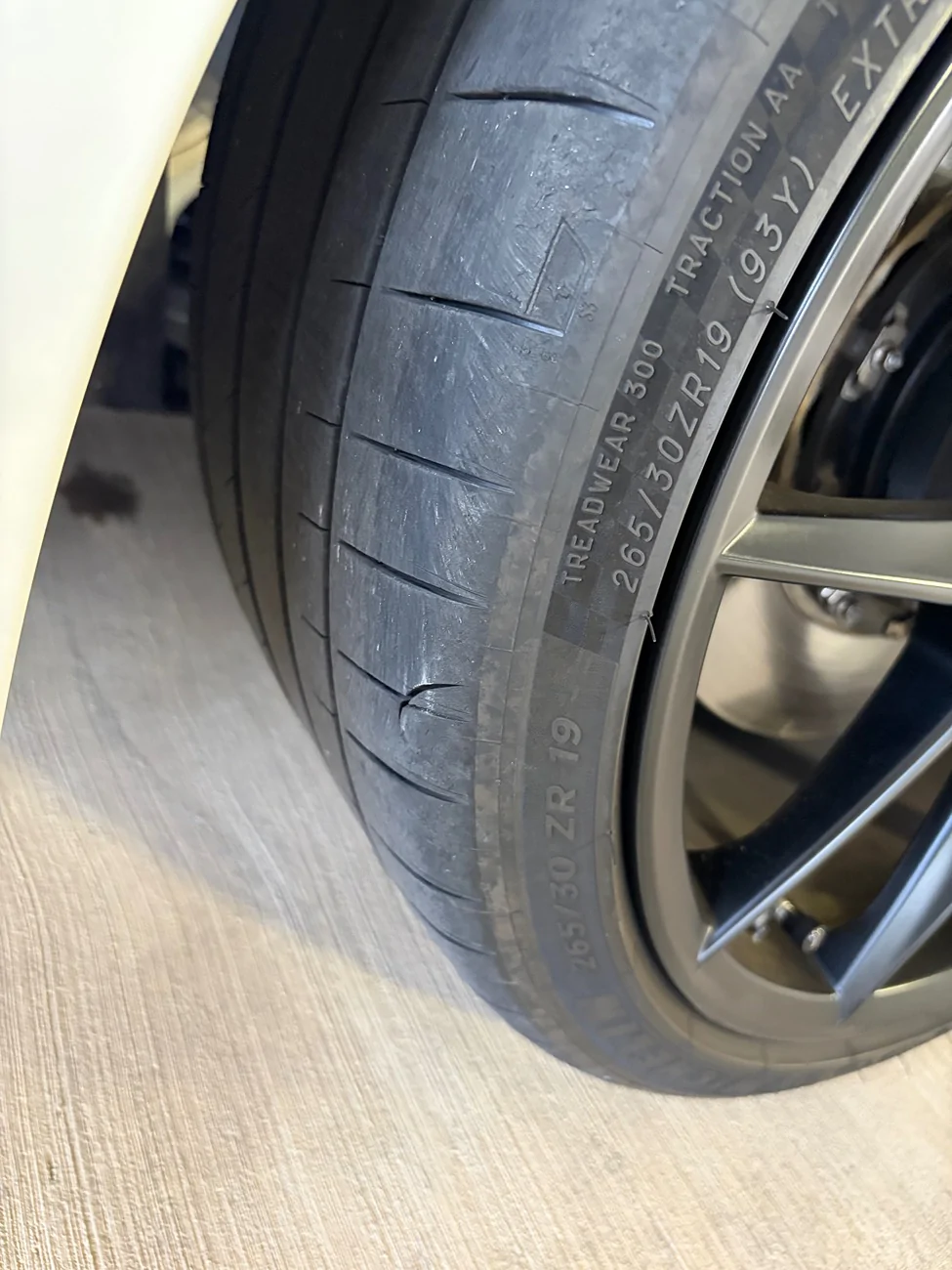 11th Gen Honda Civic Is tire safe to use with the tread cut? IMG_1316