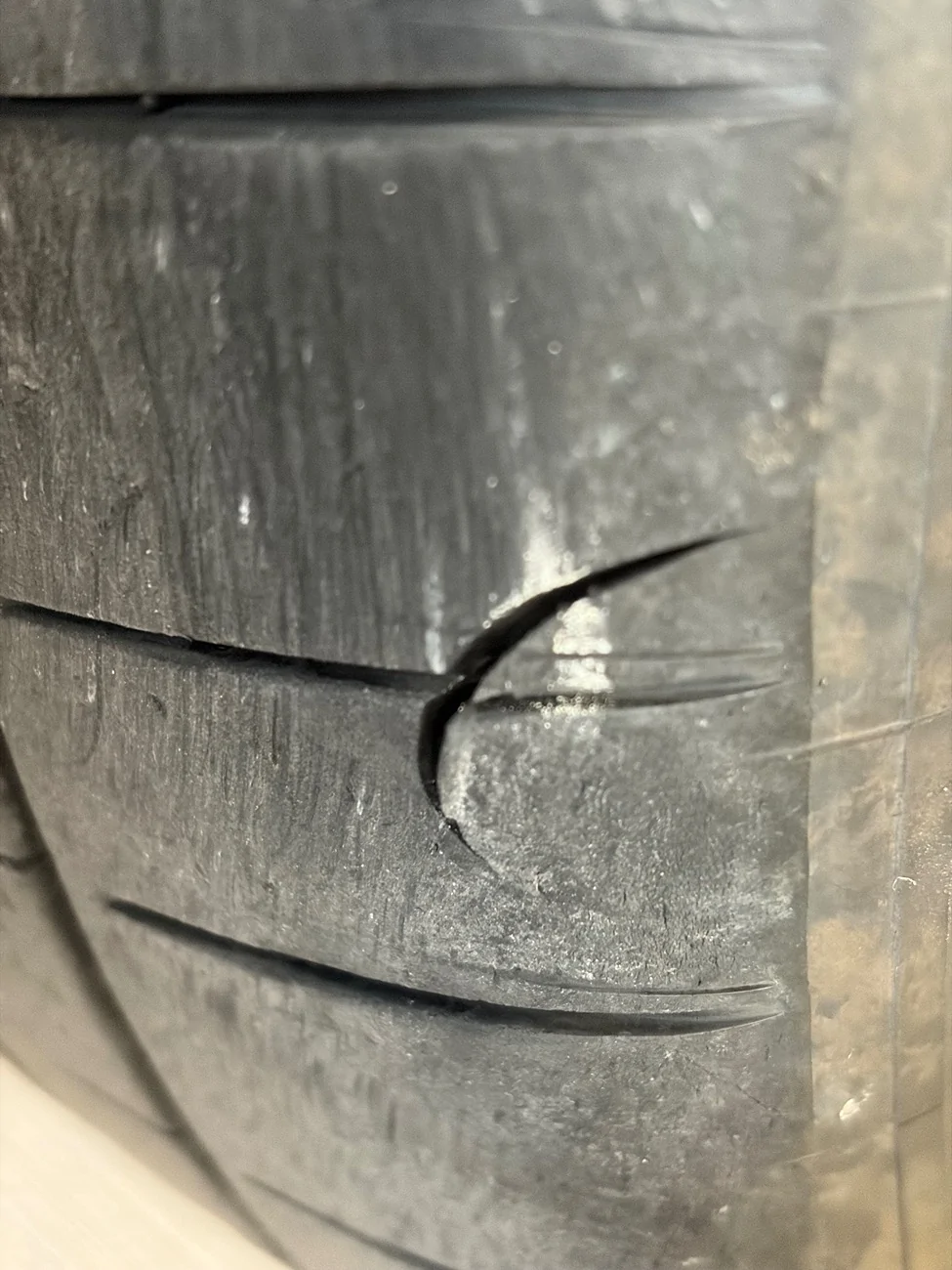 11th Gen Honda Civic Is tire safe to use with the tread cut? IMG_1315