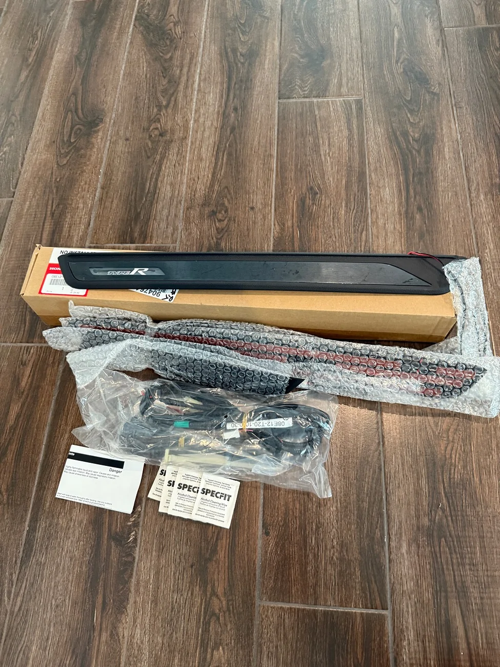 11th Gen Honda Civic New OEM Type R Led illuminated side sill kit for FL5 IMG_3555