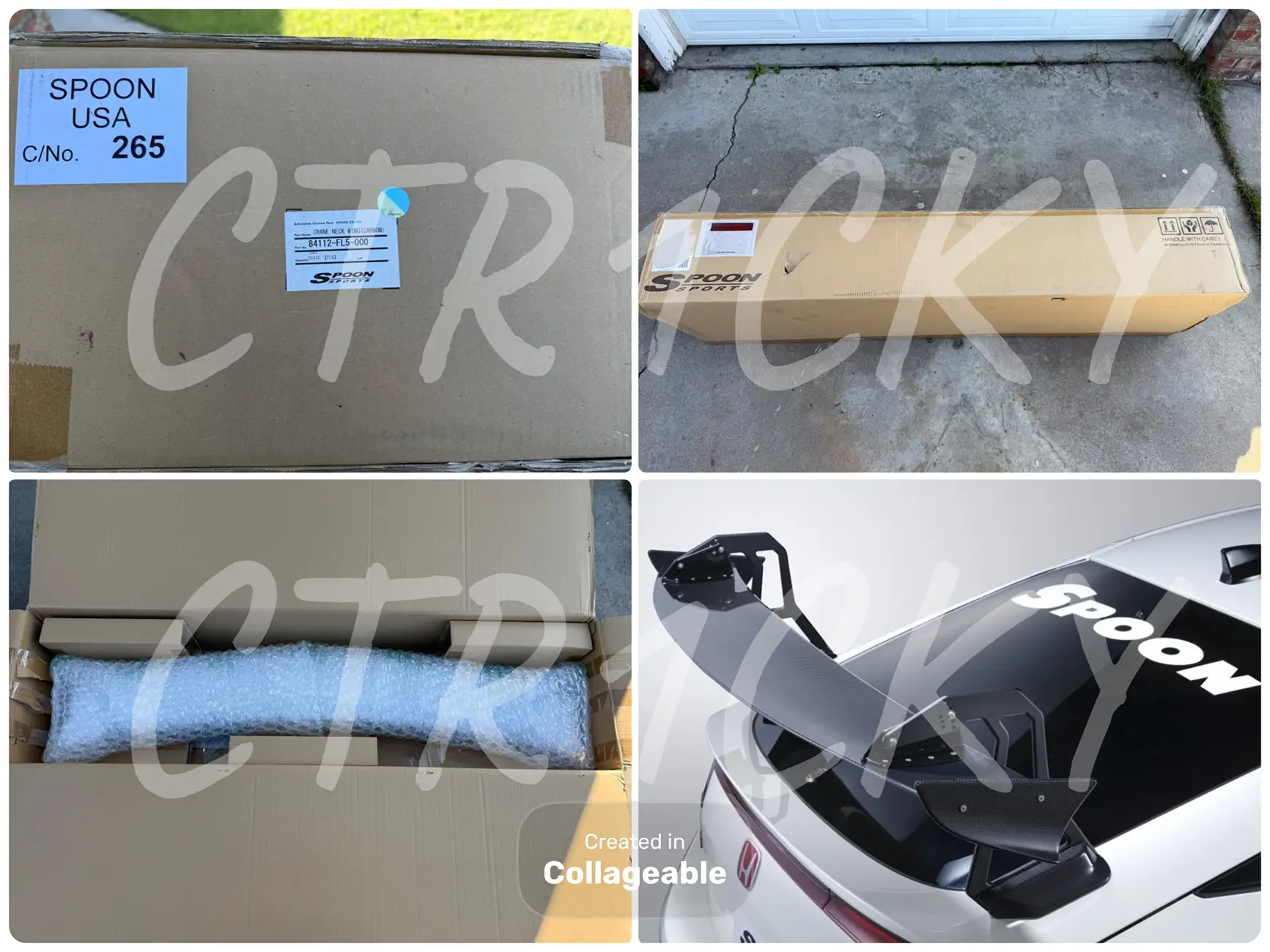 11th Gen Honda Civic Spoon Crane Neck Wing SOLD B8893D12-B778-4D51-97FB-8D04D1D8D916