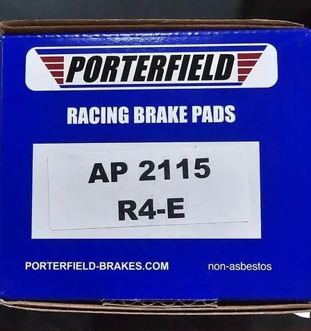 11th Gen Honda Civic Front Porterfield R4-E Racing Brake Pads 511998832_1217245083468360_4562441468327909370_n
