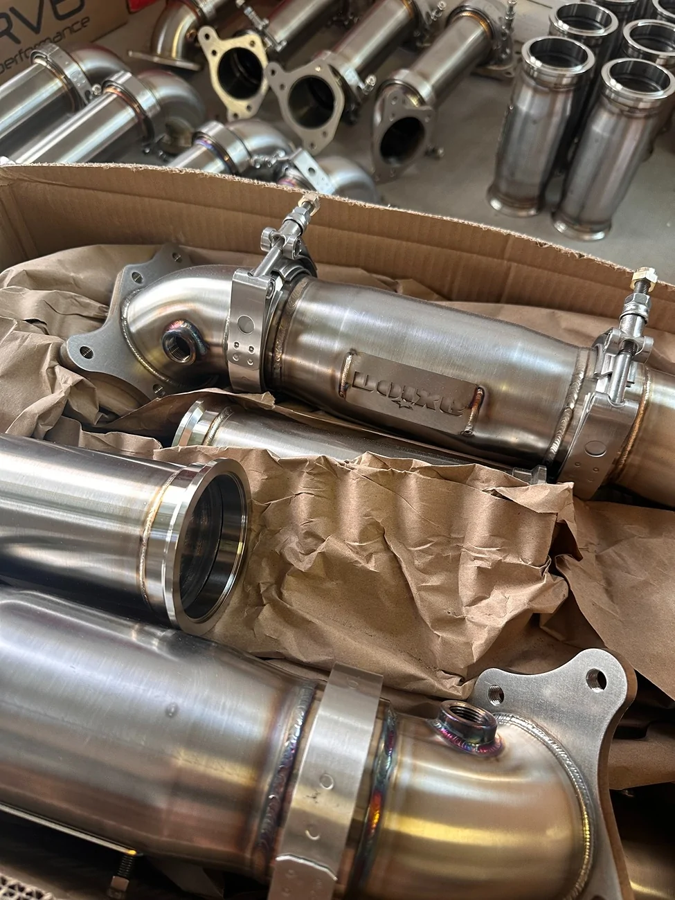 11th Gen Honda Civic Axion Industries 2N1 Catted / Catless Downpipe IMG_9543