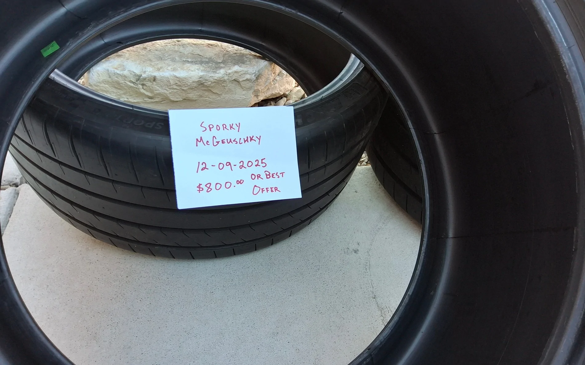 11th Gen Honda Civic 4X OEM FL5 Michelin Pilot Sport 4S Tires for sale 20251209_160739
