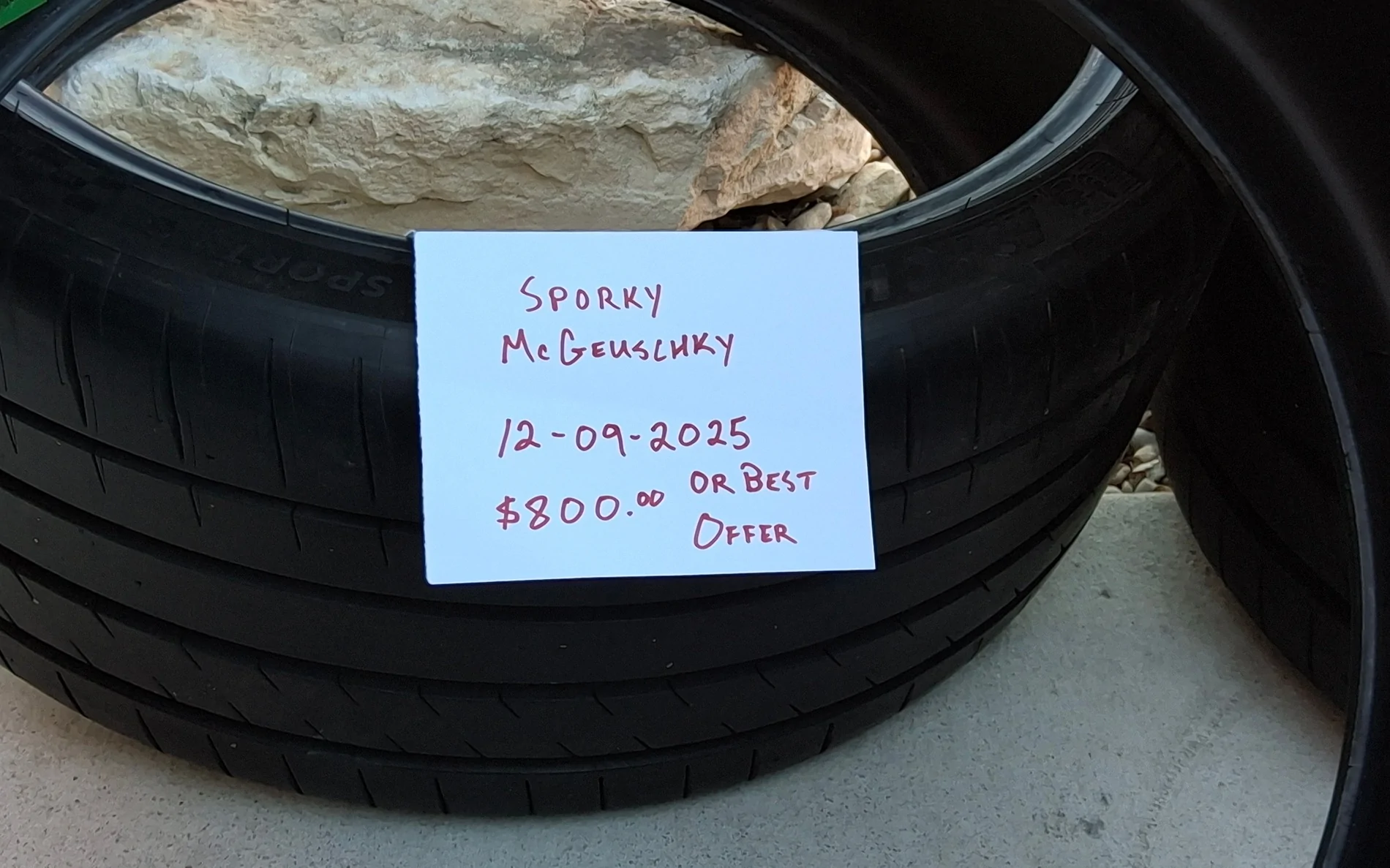 11th Gen Honda Civic 4X OEM FL5 Michelin Pilot Sport 4S Tires for sale 20251209_160745