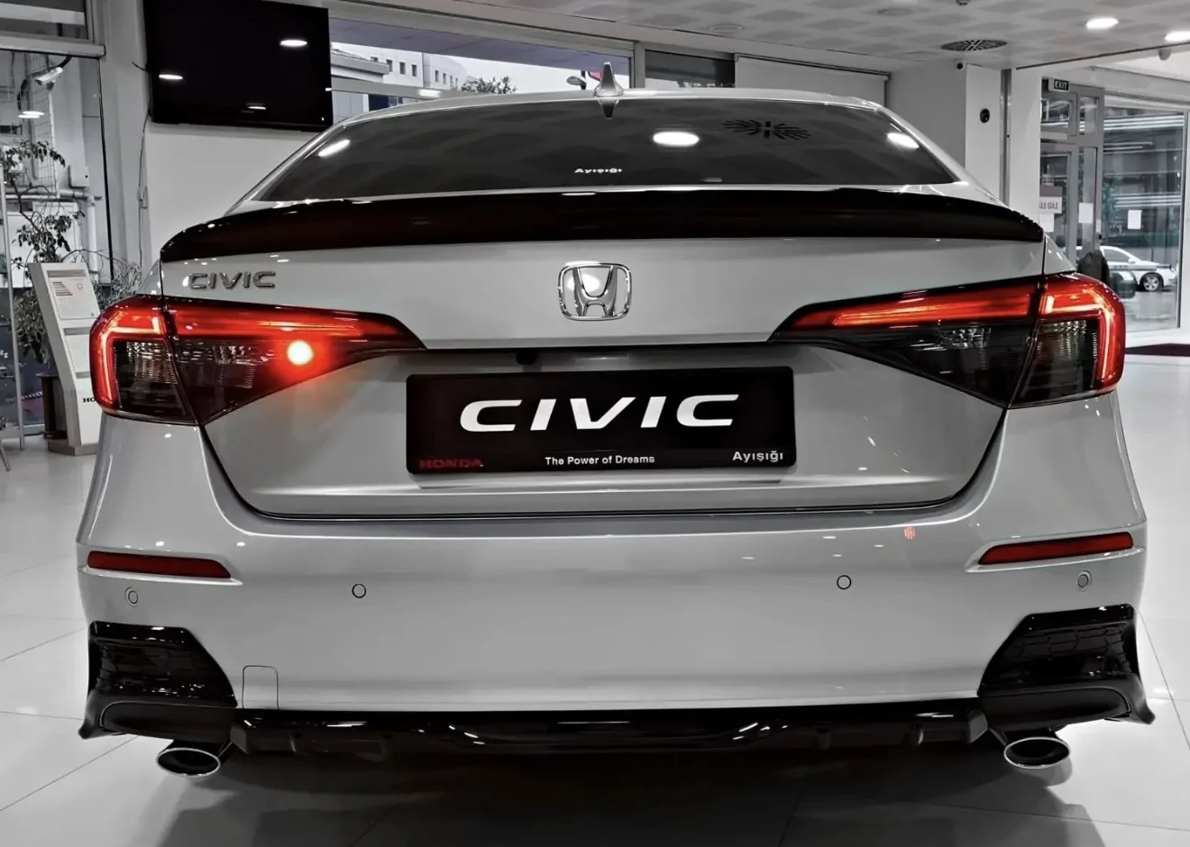 11th Gen Honda Civic Rear fog light install IMG_0569