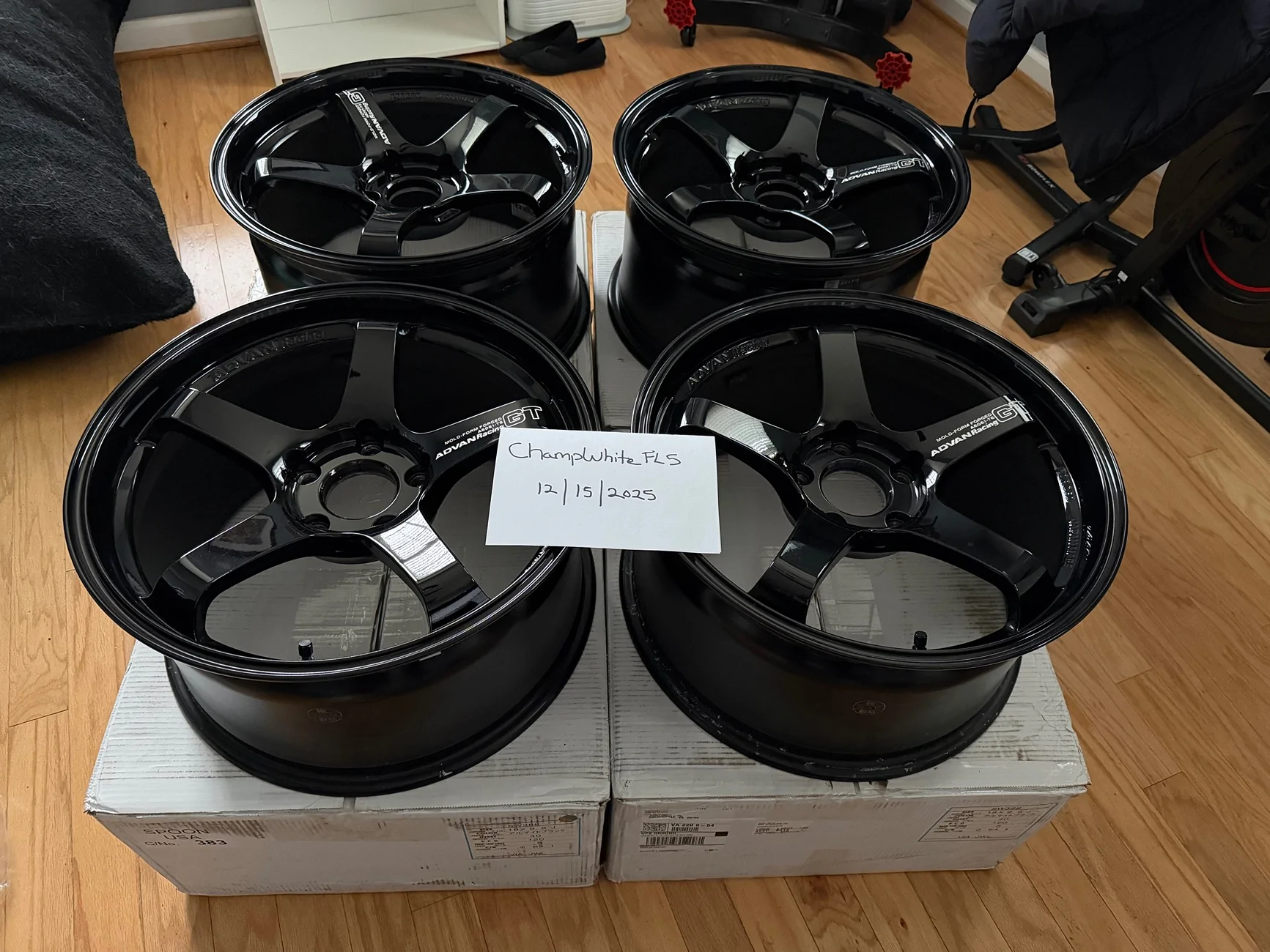 11th Gen Honda Civic FS: Advan GT Premium gloss black 18x9.5 +38 5x120 IMG_0172