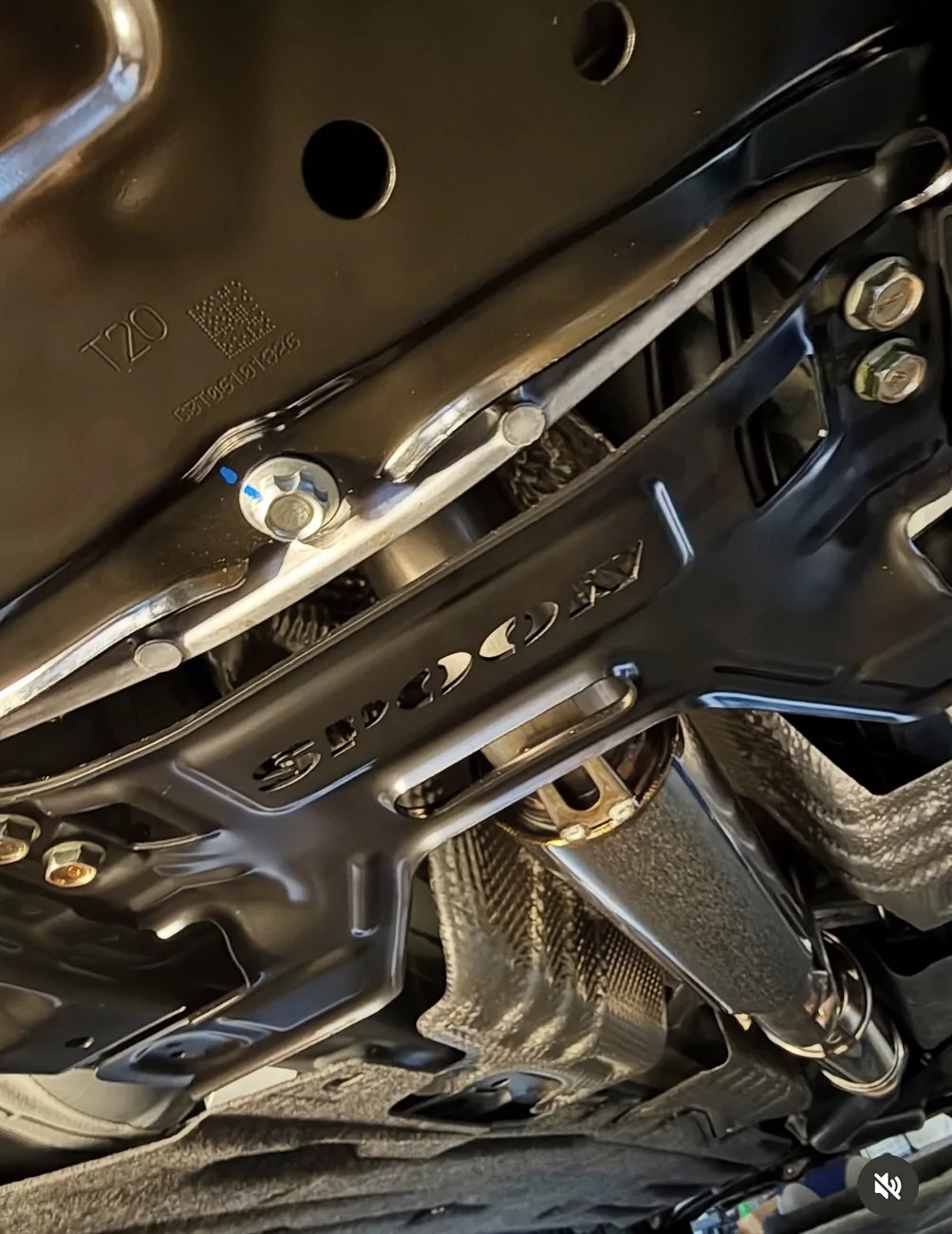 11th Gen Honda Civic Spoon Sports Front Stiff Plate IMG_6903