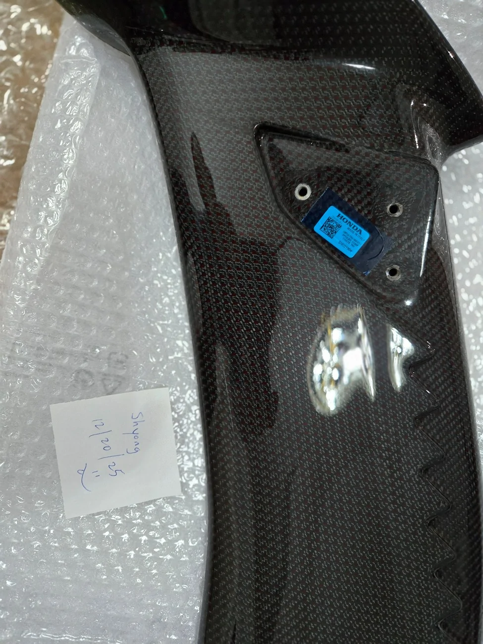 11th Gen Honda Civic --SOLD-- FL5 Civic Type R OEM Carbon Fiber Spoiler XPEL PPF wrapped $1,500 Shipped 20251220_214055
