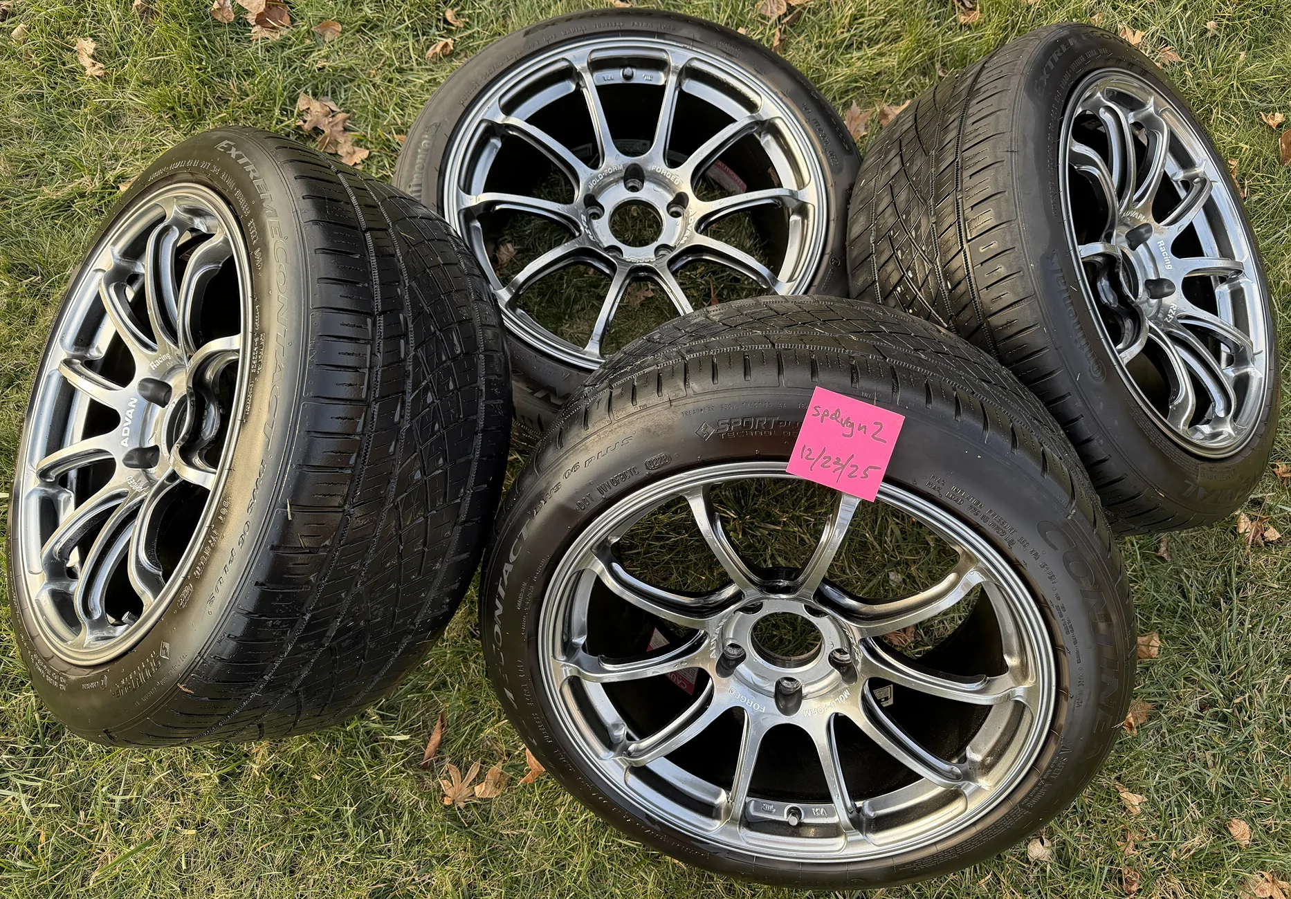 11th Gen Honda Civic 18" forged Advan RZ-F2s for sale IMG_9075