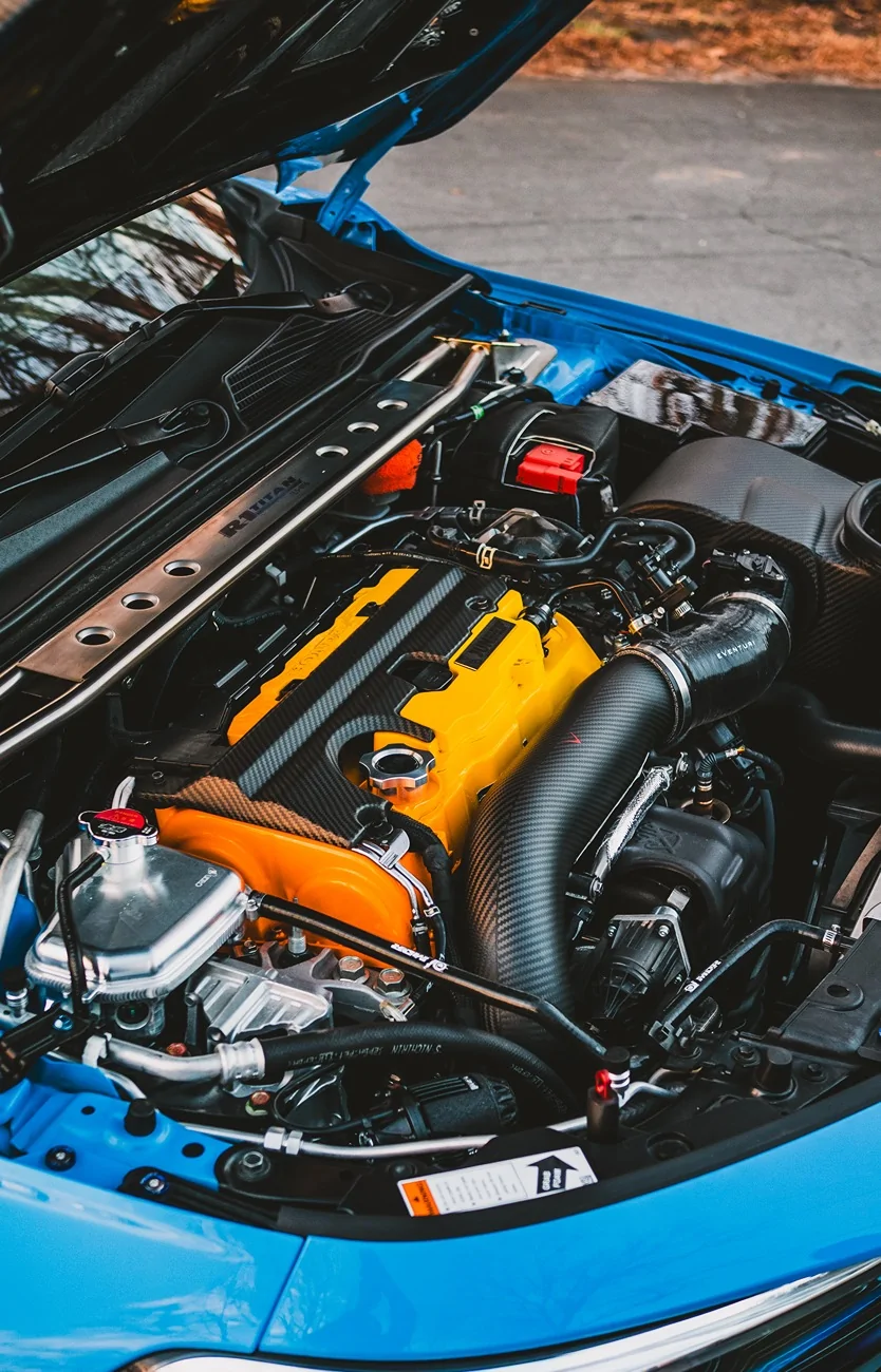 11th Gen Honda Civic Vtec87pr FL5 Mugen Boost Blue build page P1247058