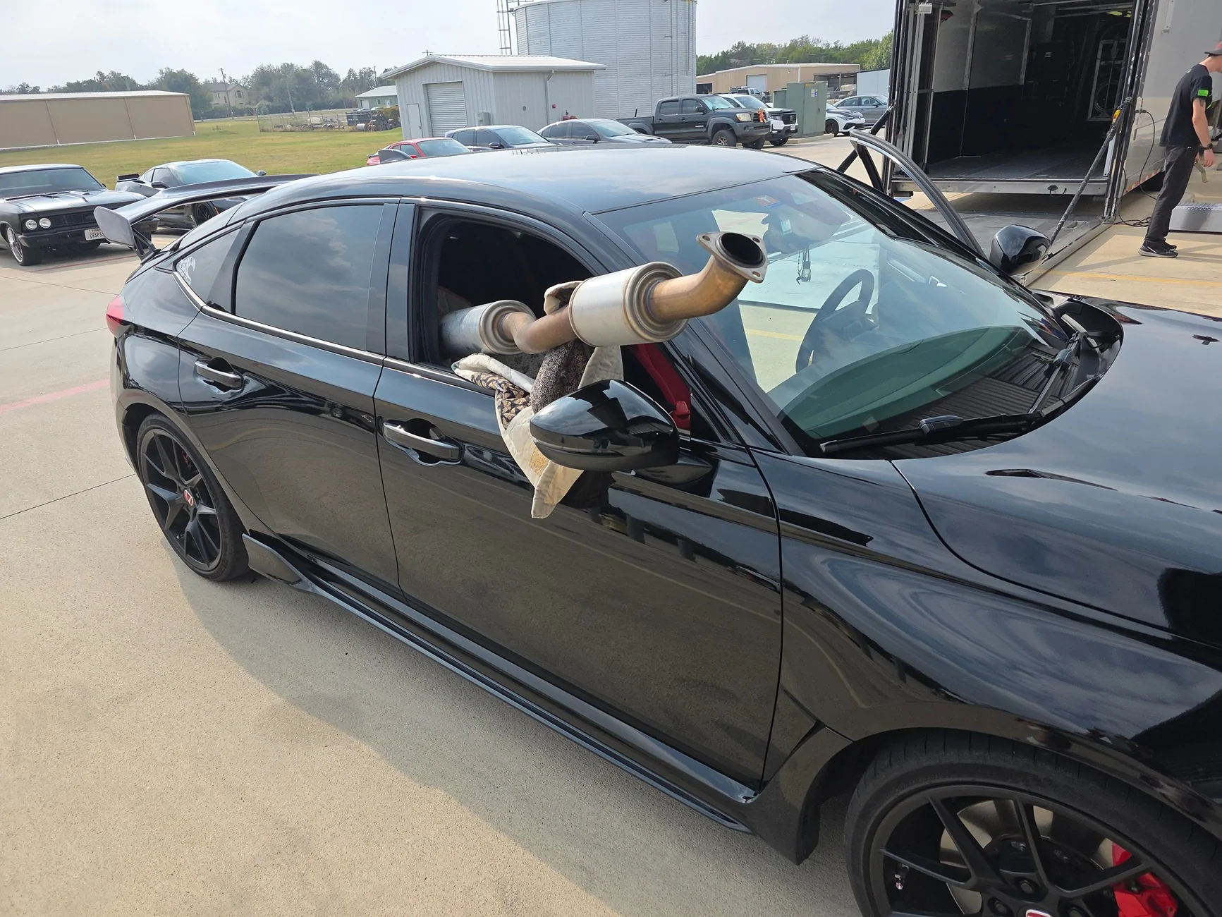 11th Gen Honda Civic What did you haul in your Type R today? 20251119_115010
