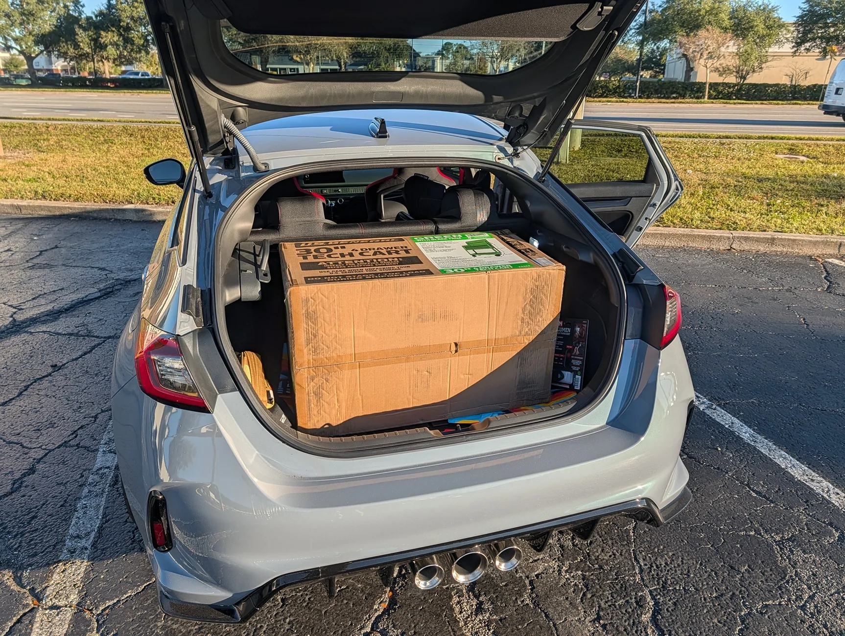 11th Gen Honda Civic What did you haul in your Type R today? PXL_20251212_131923729