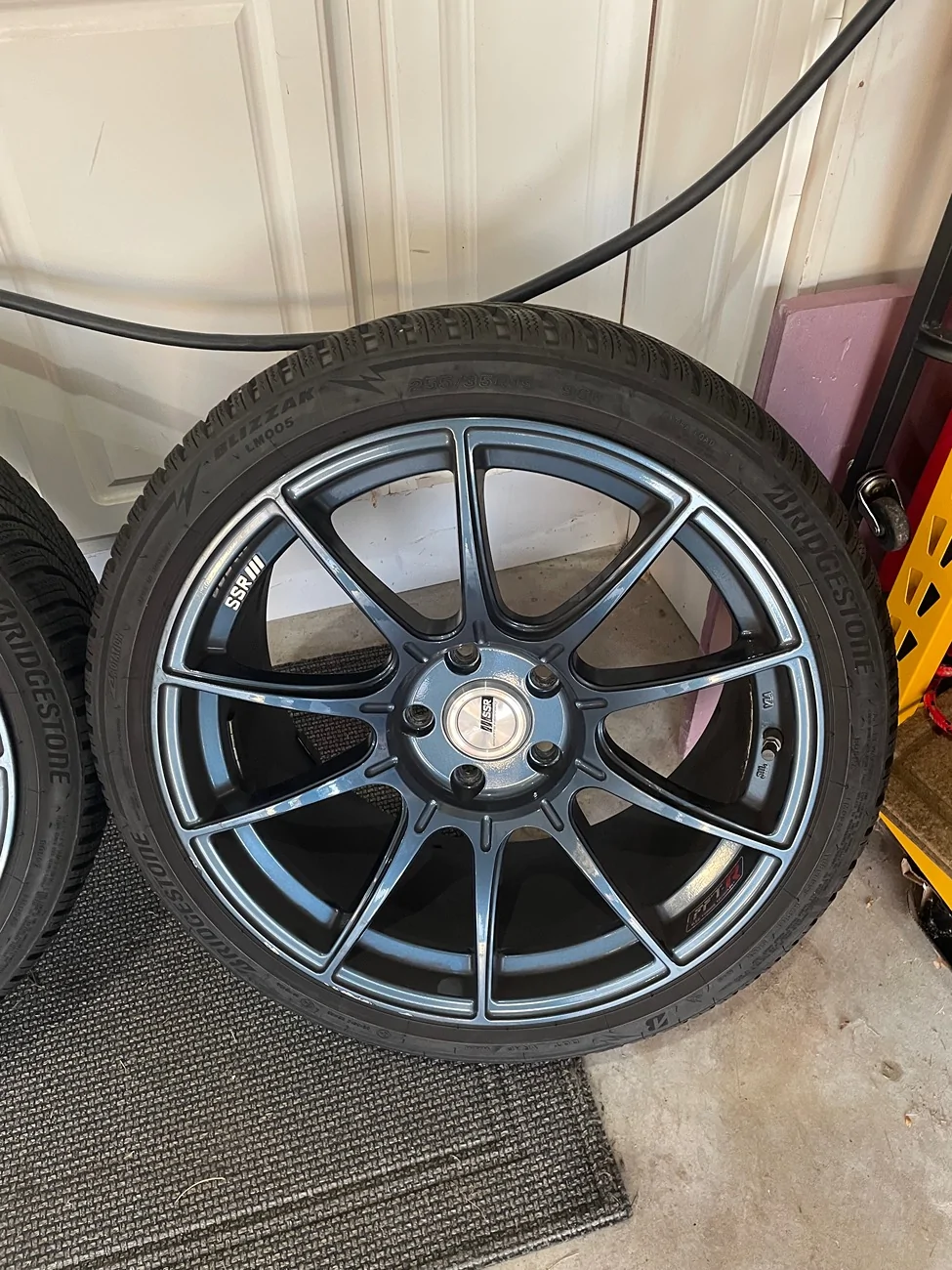 11th Gen Honda Civic SSR GTX01 19x9.5 +38 255/35/19 Gunmetal Blue IMG_5109