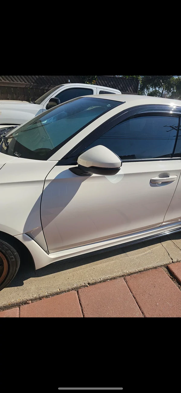 11th Gen Honda Civic Championship White paint matched wing Civic type R OEM Trade or Carbon wing IMG_7554