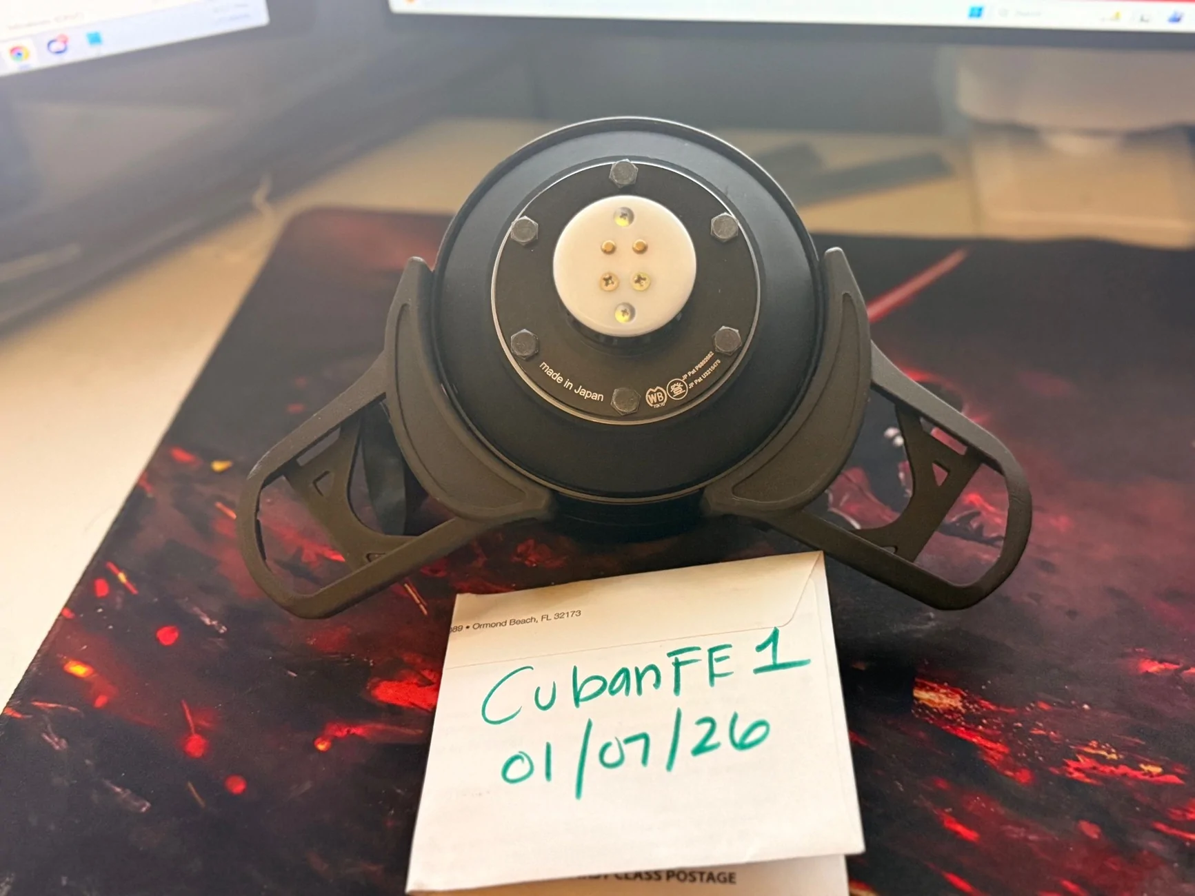 11th Gen Honda Civic SOLD!!!!!!      Mugen Steering Wheel W/ Works Bell Quick Release, Short Hub and Button Relocation Kit Steering_Wheel_4