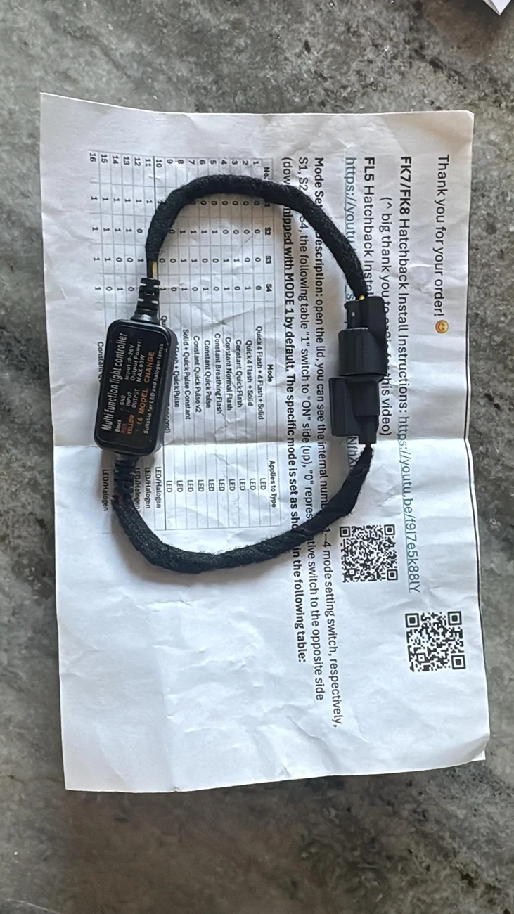 11th Gen Honda Civic FS - Third Brake Light Flashing Module - Brand New - SOLD SOLD SOLD 6bdf4163-bc97-4f5c-b761-49a10c0ac9c5