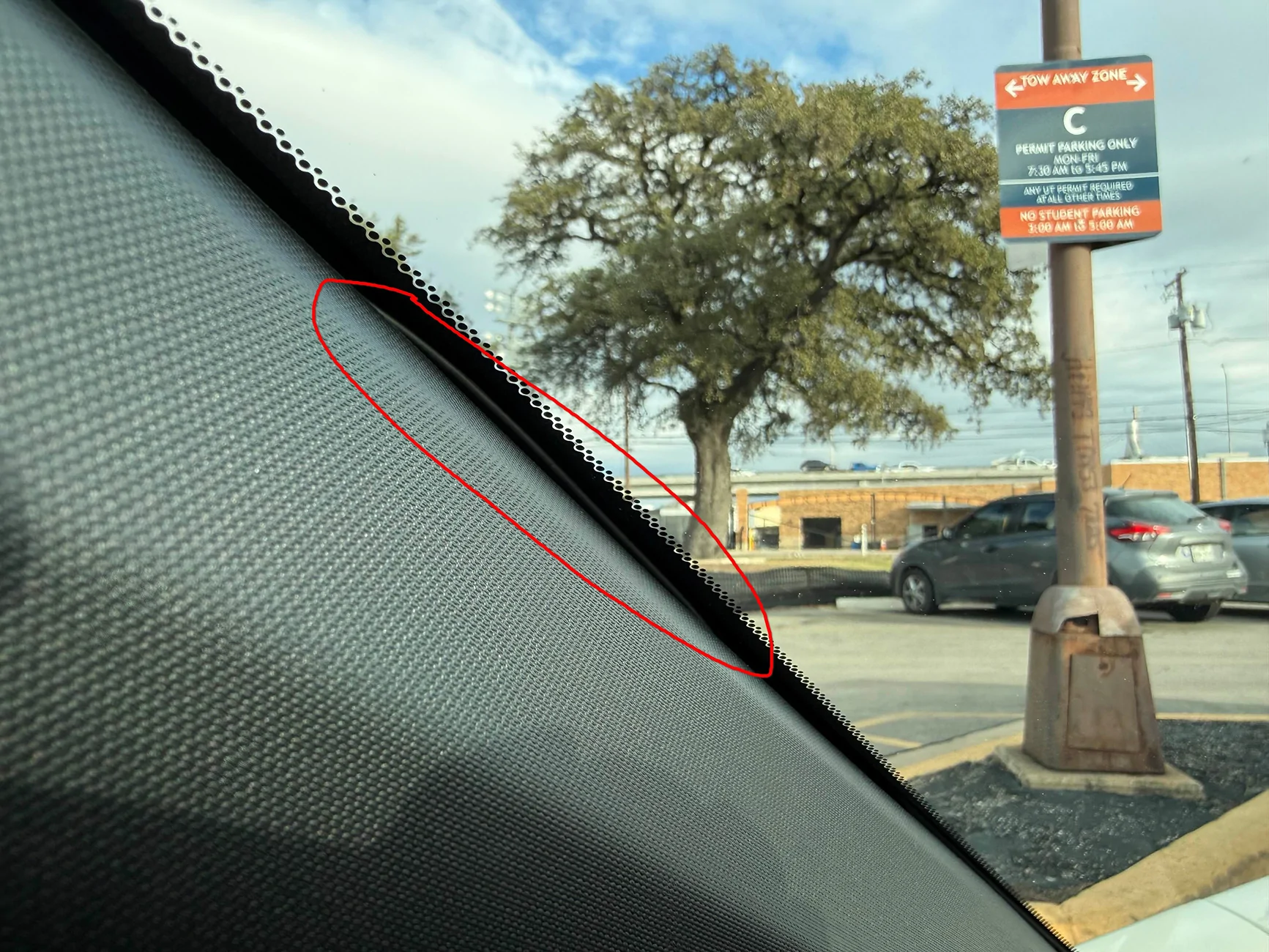 11th Gen Honda Civic Those who've had windshields replaced - help me rate this job a_pillar_adhesive_overflo