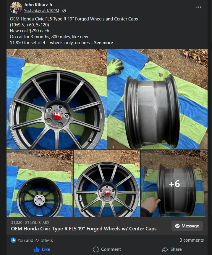 11th Gen Honda Civic DELETE: WTB: OEM Forged Wheels 1768361569081-2v