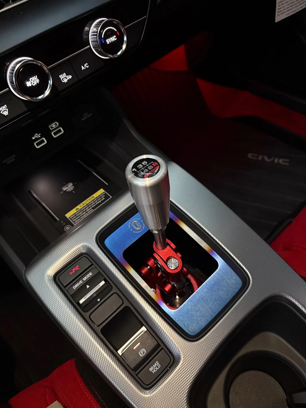11th Gen Honda Civic Post your customized interior IMG_7950