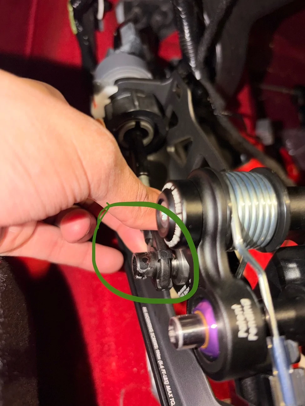 11th Gen Honda Civic Gate Cable Rod End Plastic Piece Broken - Any Replacement? tempImageWtwm6o