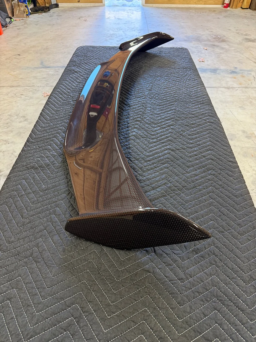 11th Gen Honda Civic OEM carbon type r wing IMG_2767