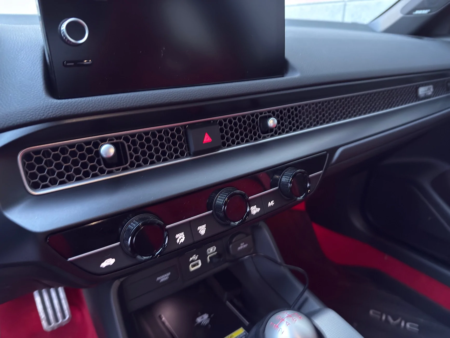 11th Gen Honda Civic Did the climate control knob update IMG_3212