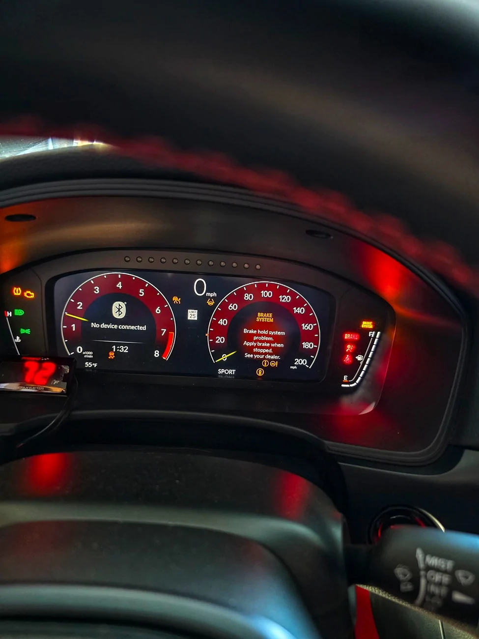 11th Gen Honda Civic Multiple Errors After Dead Battery – Type R (No Codes, Won’t Clear) 1000151949