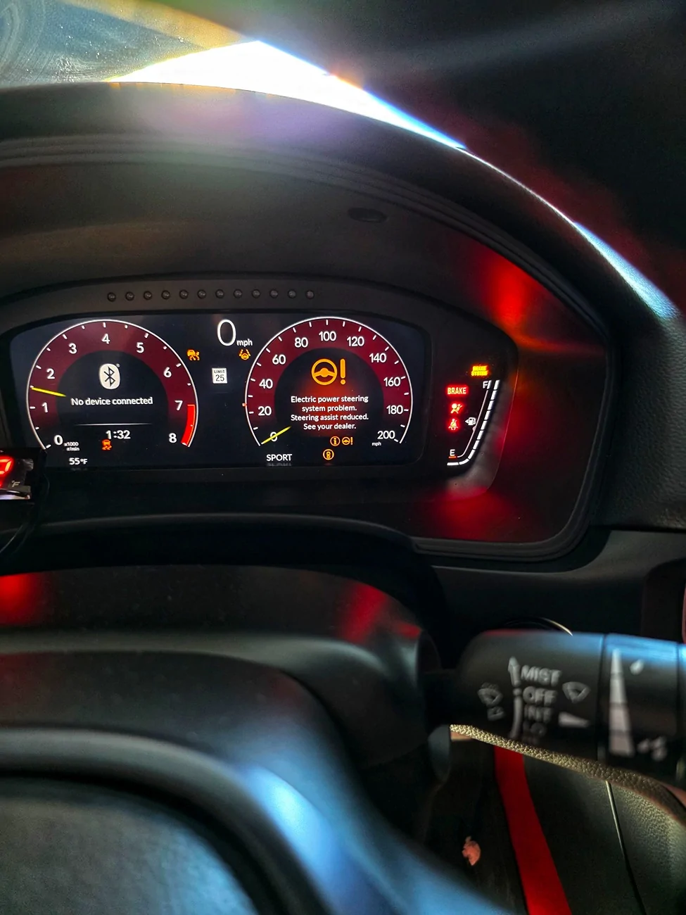 11th Gen Honda Civic Multiple Errors After Dead Battery – Type R (No Codes, Won’t Clear) 1000151950