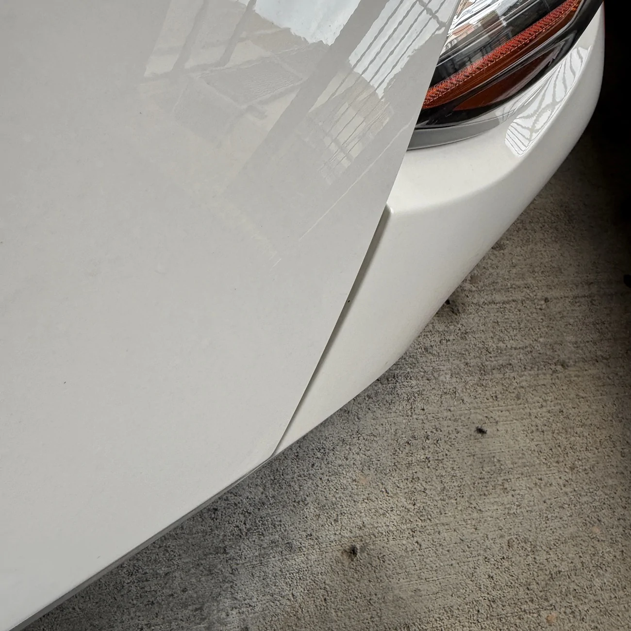 11th Gen Honda Civic Fl5 Front bumper alignment IMG_8780