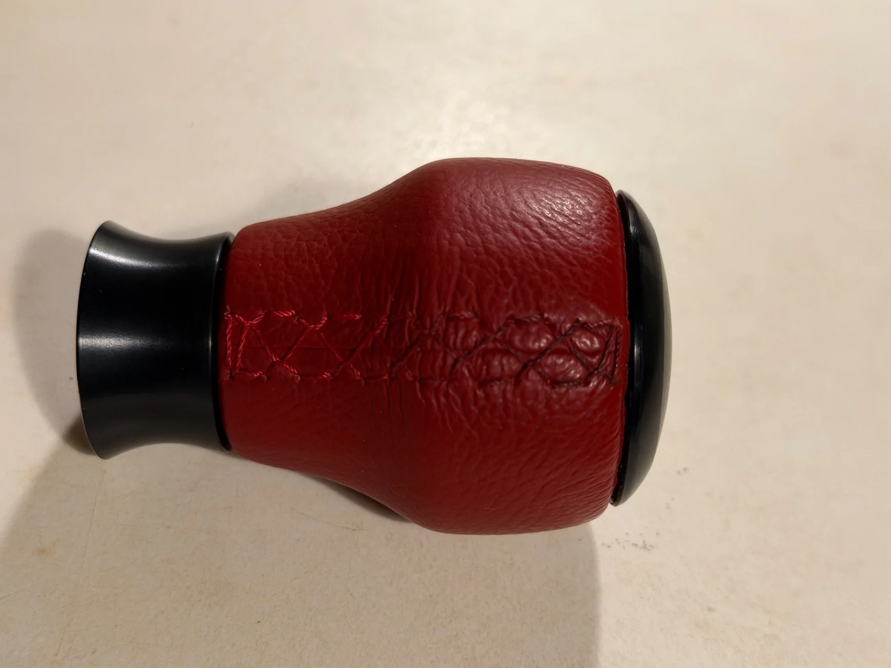 11th Gen Honda Civic Genuine FL5 Leather Shift Knob (Red) IMG_1183