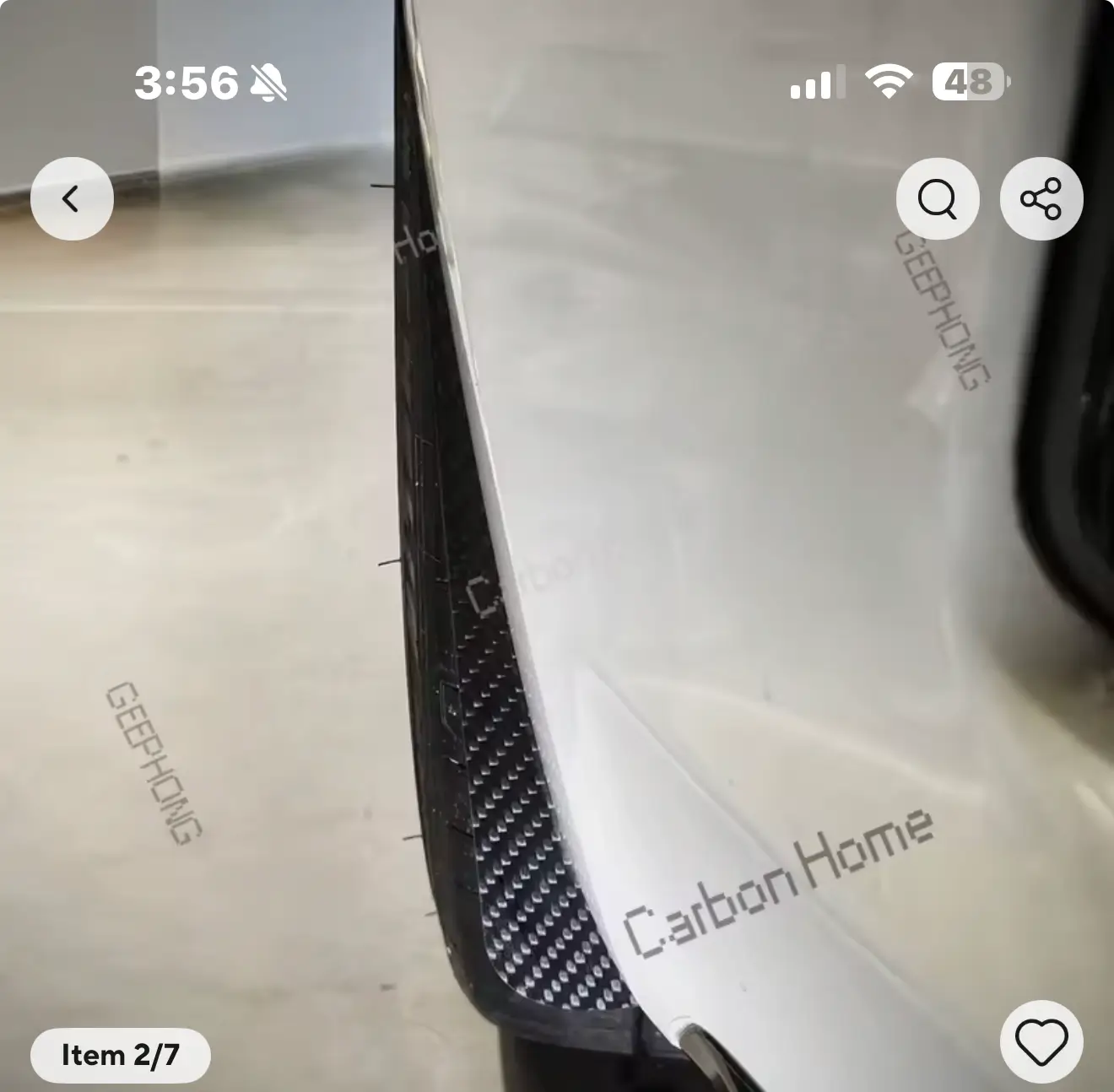 11th Gen Honda Civic Looking at rear splash guard IMG_4454
