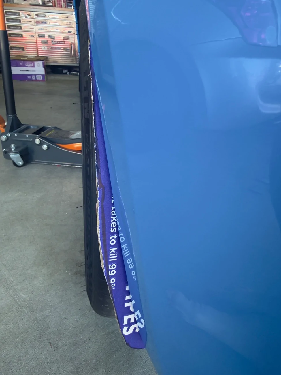 11th Gen Honda Civic Looking at rear splash guard IMG_4480