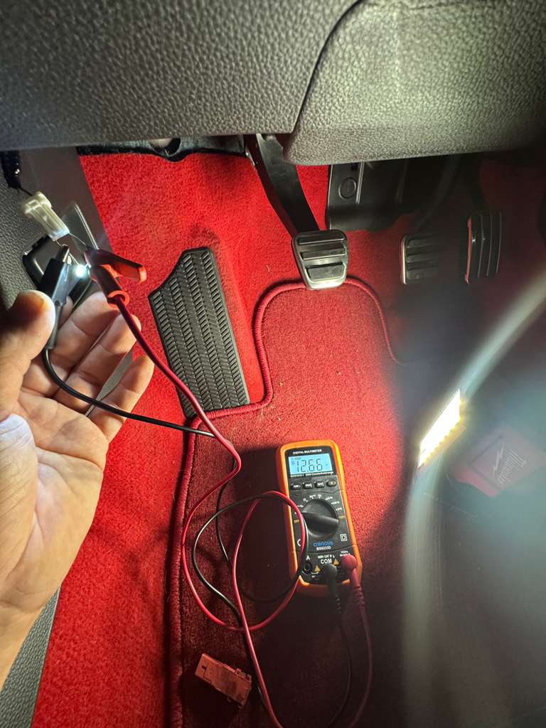 11th Gen Honda Civic Led light strips on rear door panels. WhatsApp Image 2026-02-18 at 9.32.34 PM