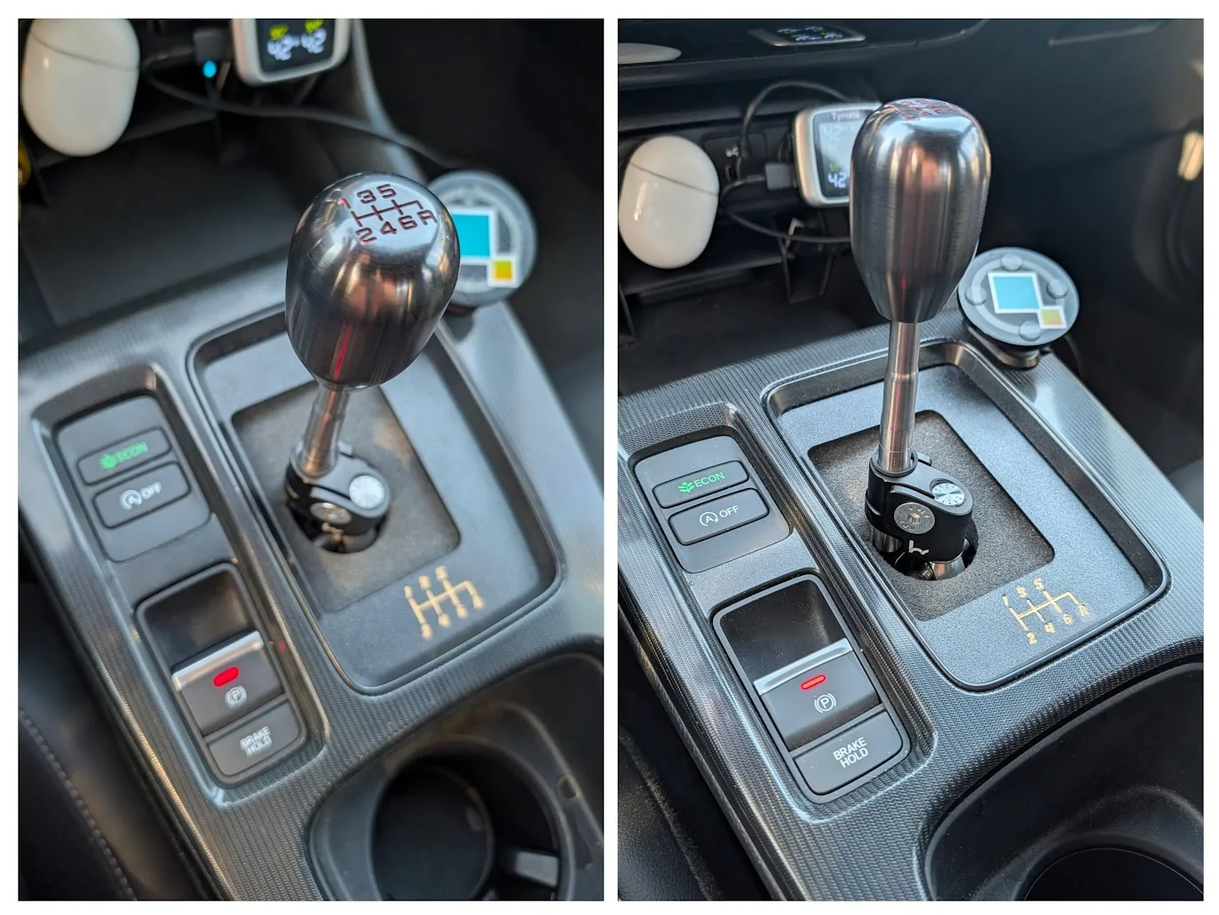11th Gen Honda Civic Acuity shifter. FL5. Running without the boot ? 1771519808463-ah